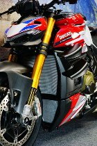 Carbonworld radiator covers, top, carbon suitable for Ducati