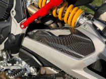 Carbonworld chain guard, front, carbon suitable for Ducati