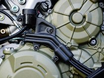 Carbonworld tank holder, carbon suitable for Ducati