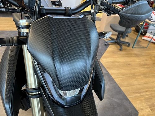 Carbonworld windshield, small, carbon suitable for Ducati