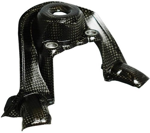 Carbonworld ignition lock cover, carbon suitable for Ducati