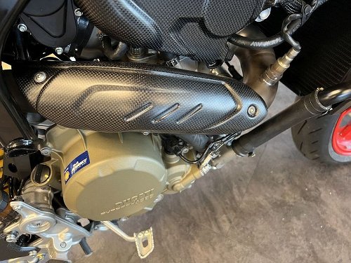 Protection thermique Carbonworld, large, carbone pour Ducati