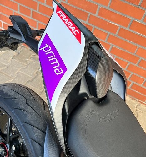 Housse de siège Carbonworld en carbone pour Ducati Panigale