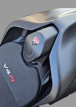 Carbonworld seat cover, Corse logo suitable for Ducati