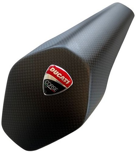 Carbonworld seat cover, Corse logo suitable for Ducati