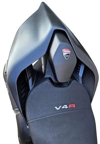 Carbonworld seat cover, Corse logo suitable for Ducati