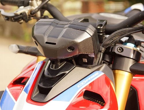 Couvercle de cockpit Carbonworld en carbone pour Ducati