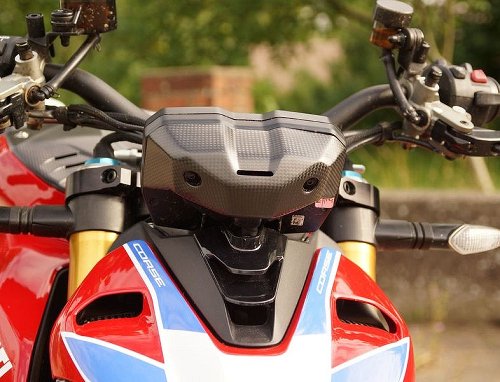 Couvercle de cockpit Carbonworld en carbone pour Ducati