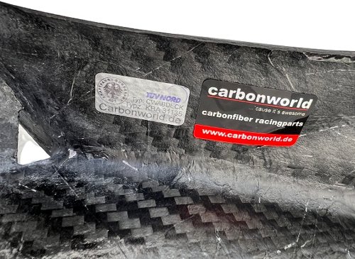 Carbonworld side inner covers, carbon suitable for BMW S / R