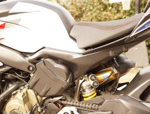 Carbonworld rear frame cover, carbon suitable for Ducati