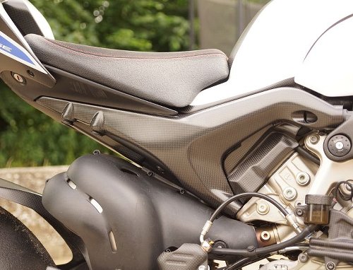 Carbonworld rear frame cover, carbon suitable for Ducati