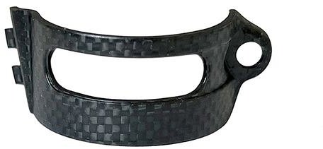 Support de réservoir Carbonworld, arrière, en carbone pour