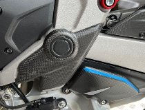 Carbonworld frame caps, bottom, carbon suitable for Ducati