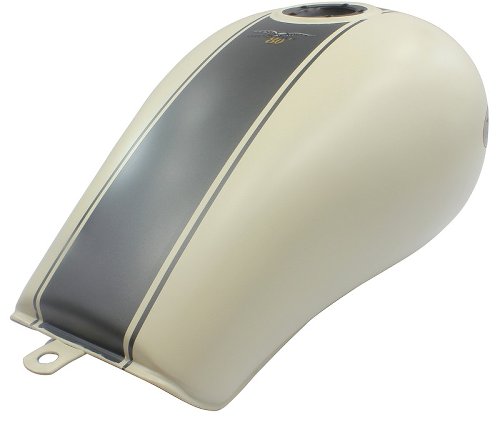 Moto Guzzi Fuel Tank, white, matt - 1100 California Stone