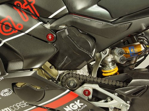 Coperchio cilindro Carbonworld, carbonio adatto per Ducati