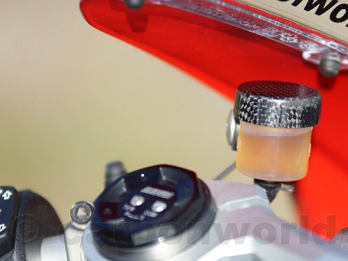 Couvercle de réservoir Carbonworld, carbone pour Ducati