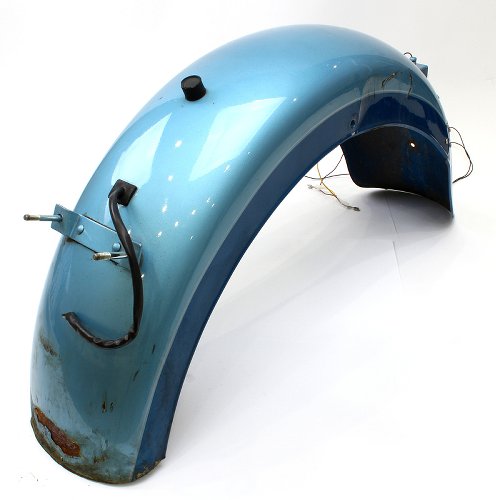 Moto Guzzi Schutzblech hinten hellblau/blau (Gebraucht) -