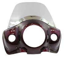 Moto Guzzi Head fairing with fairing screen, red -