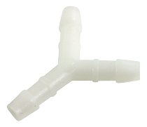 Fuel hose distributor Y-piece 4 mm plastic