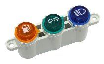 Schachtel Kontrolleuchten Cali Jackal