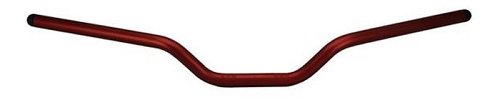 Tommaselli Handlebar PIEGA flat, Ergal, red, 22 mm