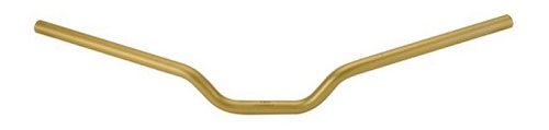 Tommaselli Handlebar PIEGA flat, Ergal, gold, 22 mm