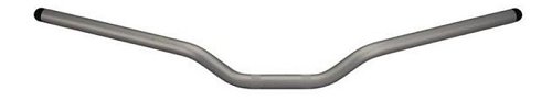 Tommaselli Handlebar PIEGA flat, Ergal, grey, 22 mm