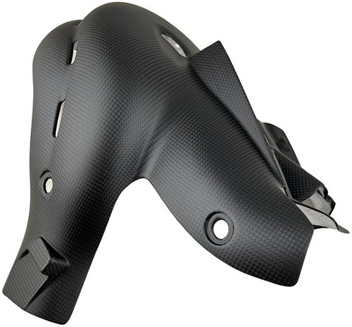 Protezione termica Carbonworld, carbonio adatto per Ducati
