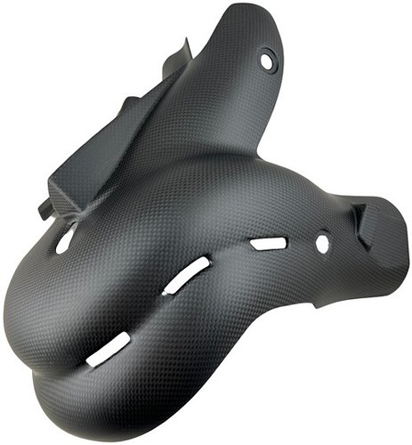 Protezione termica Carbonworld, carbonio adatto per Ducati