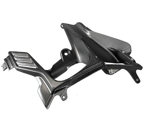 Carbonworld inner side panel carbon suitable for Ducati