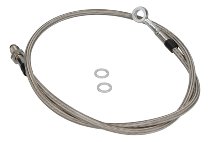 Spiegler Bremsleitung, einzeln, silber/keine - 90 cm, 002,