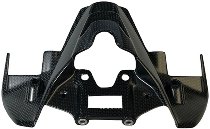 Carbonworld Lower lamp cover, carbon suitable for Ducati