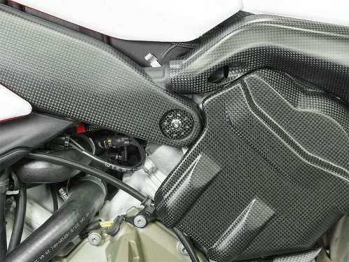 Tapón de cuadro Carbonworld. superior, carbono, brillante