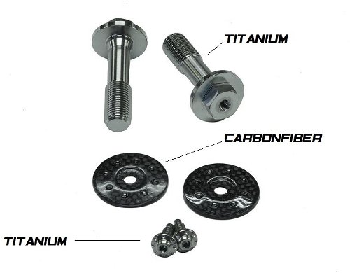 Tapón de cuadro Carbonworld. superior, carbono, brillante
