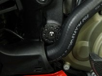 Tapón de cuadro Carbonworld, delantero, carbono, mate