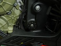 Tapón de cuadro Carbonworld, delantero, carbono, mate
