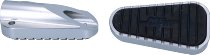 MFW Vario Fußrasten Komplettset silber - 25-50 mm Multi Grip