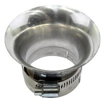 Malossi Intake funnel 40x42 mm aluminium, without mesh