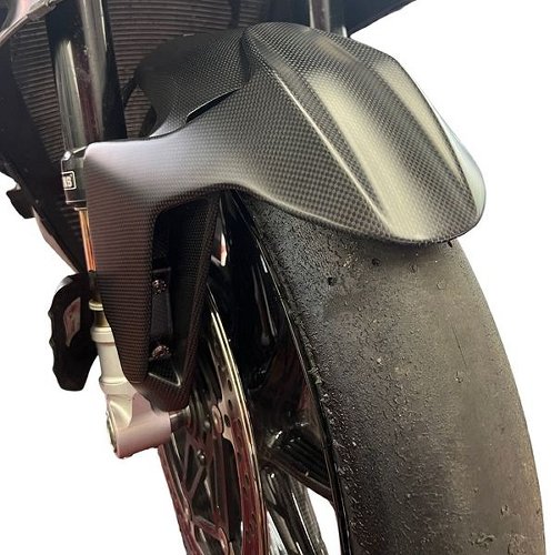 Carbonworld mudguard, front, carbon suitable for Ducati