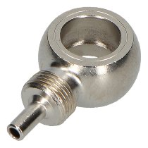 B&H ring connection 0° nickel short, L=11mm