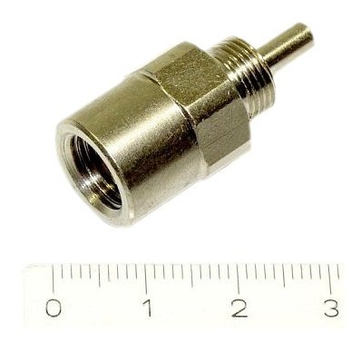 B&H Fitting F fixed nickel M10x1