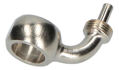 B&H Ringanschl. 90° Nickel 11mm (7/16)