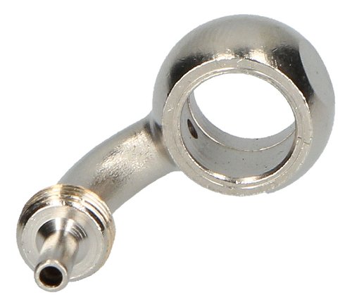 B&H Ringanschl. 90° Nickel 11mm (7/16)