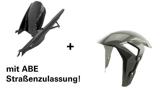 Carbonworld Schutzblech kit Carbon geeignet für BMW S / M