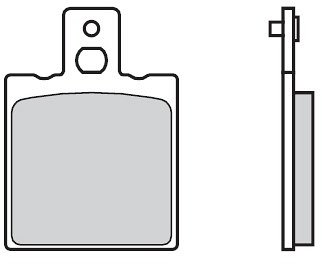 Brembo brake pad 07082 Sinter