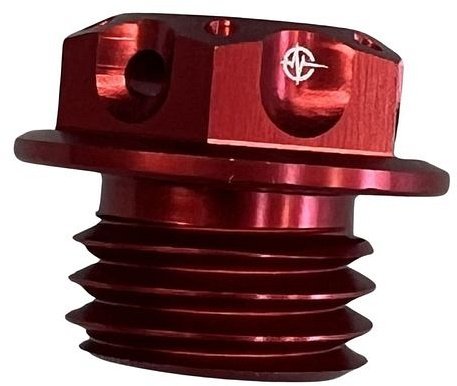 Carbonworld Ducati vite olio rosso