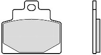 Brembo KIT SCOOTER PAD