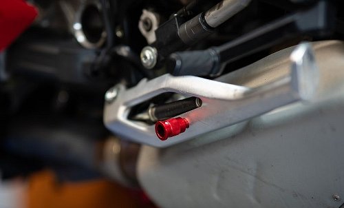 Estensione cavalletto Carbonworld Ducati rosso