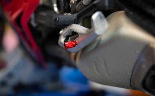 Estensione cavalletto Carbonworld Ducati rosso
