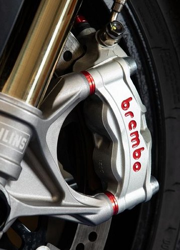 Carbonworld Ducati Distanziale Freno rosso